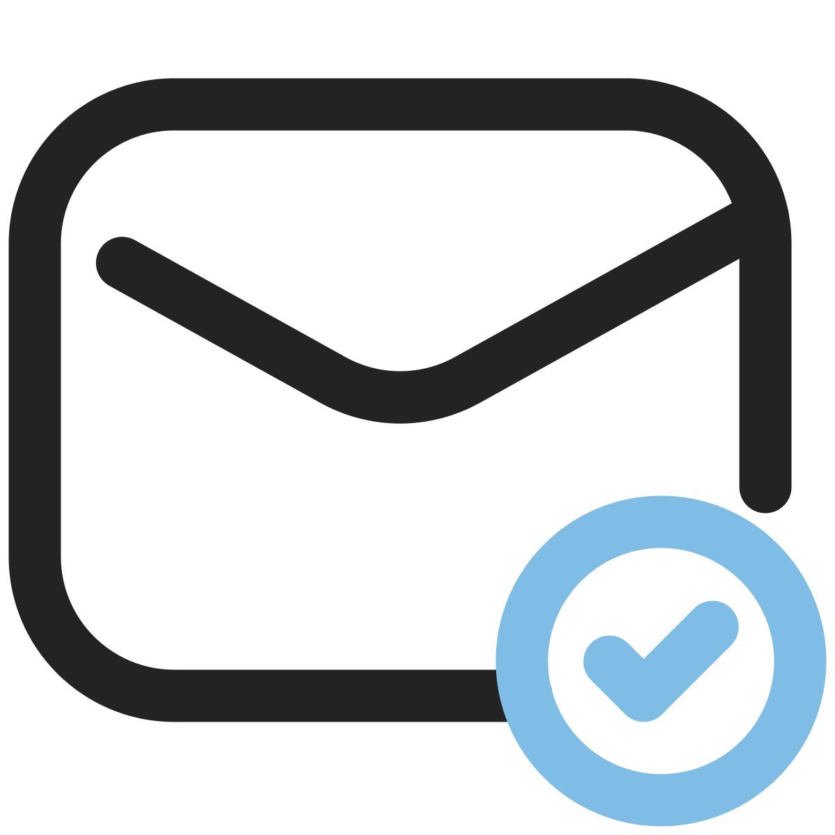 approved mail icon