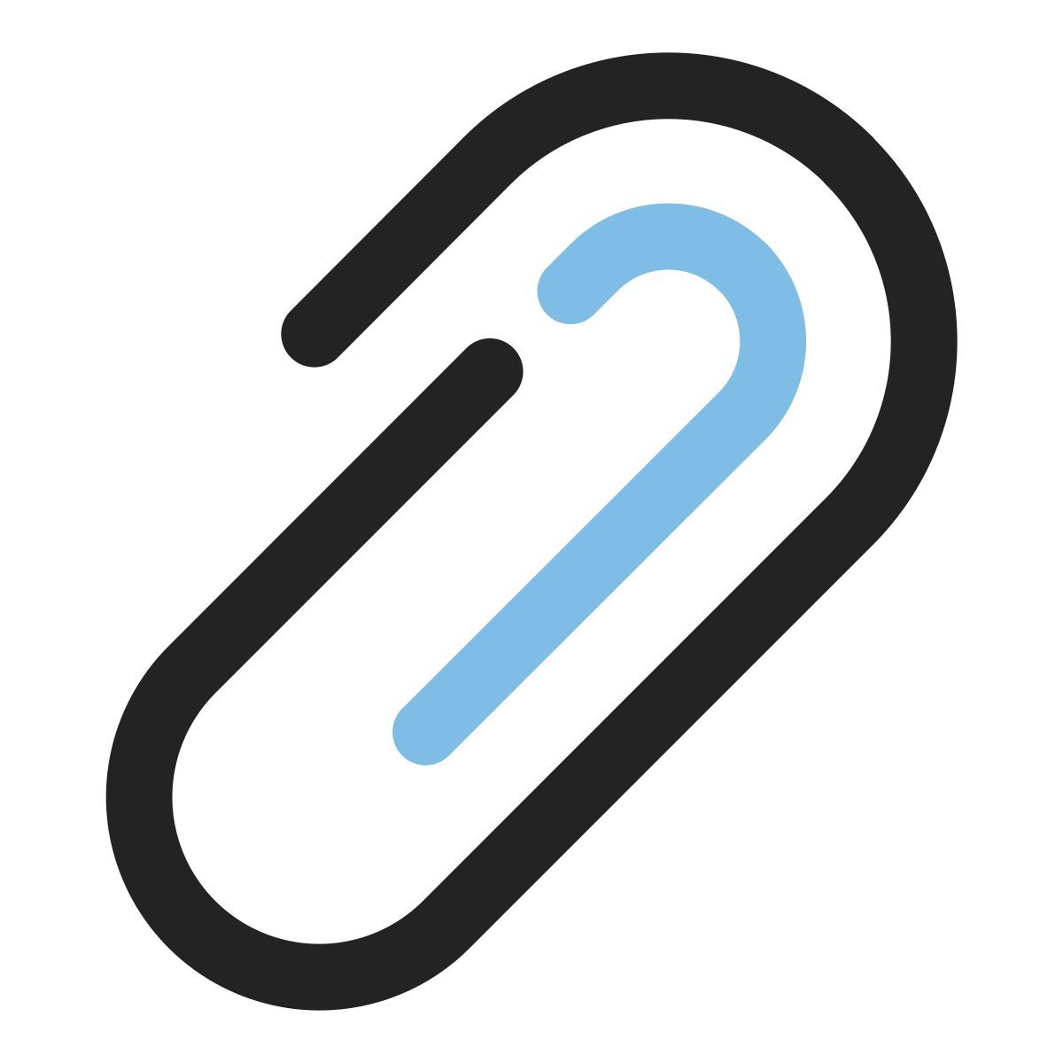paperclip icon