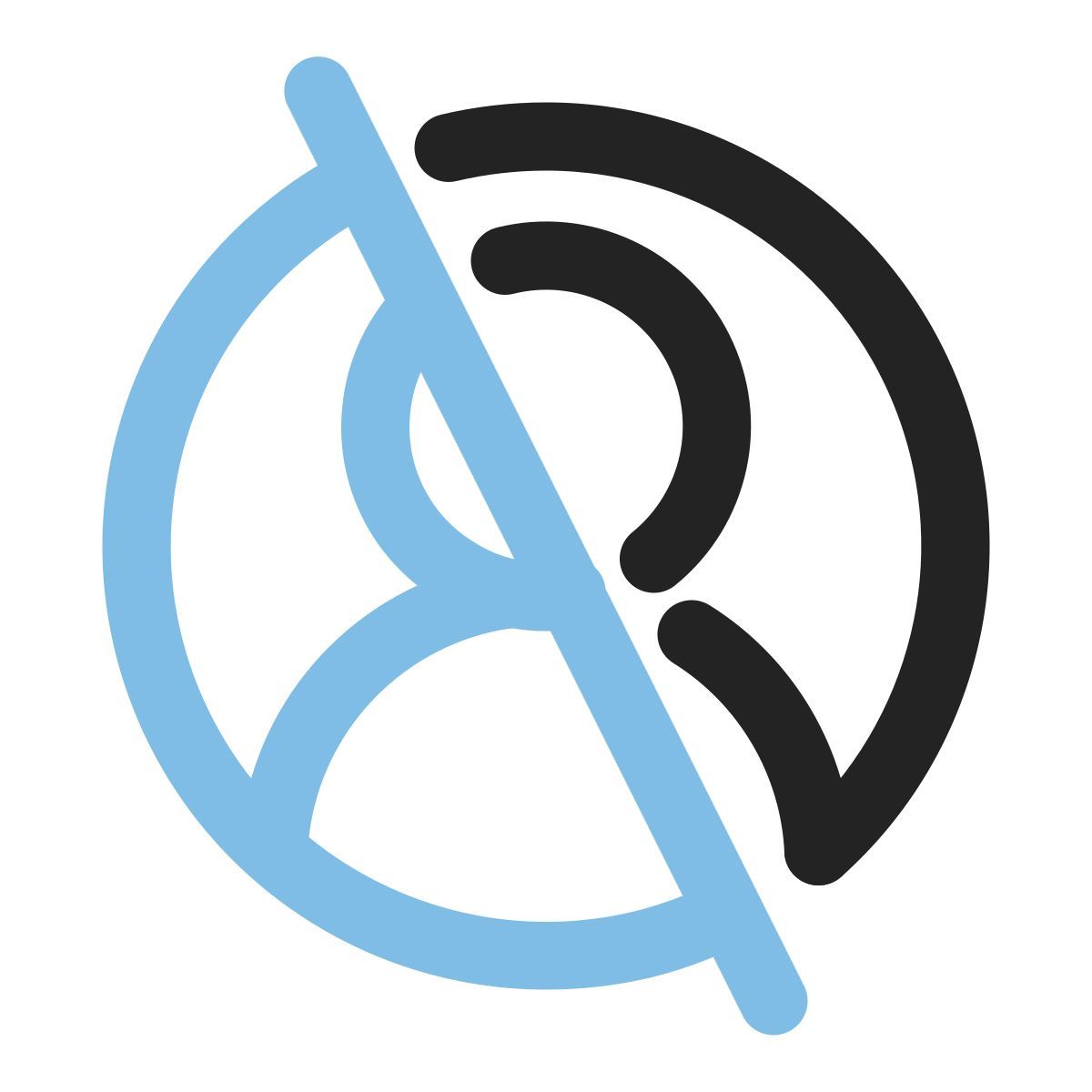 benutzer blockieren icon