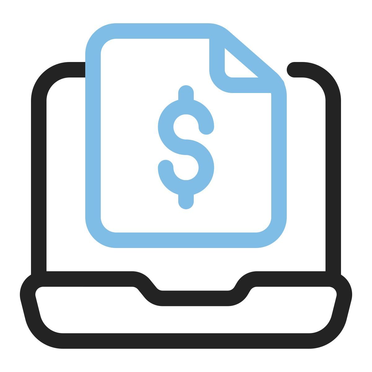 financial report icon