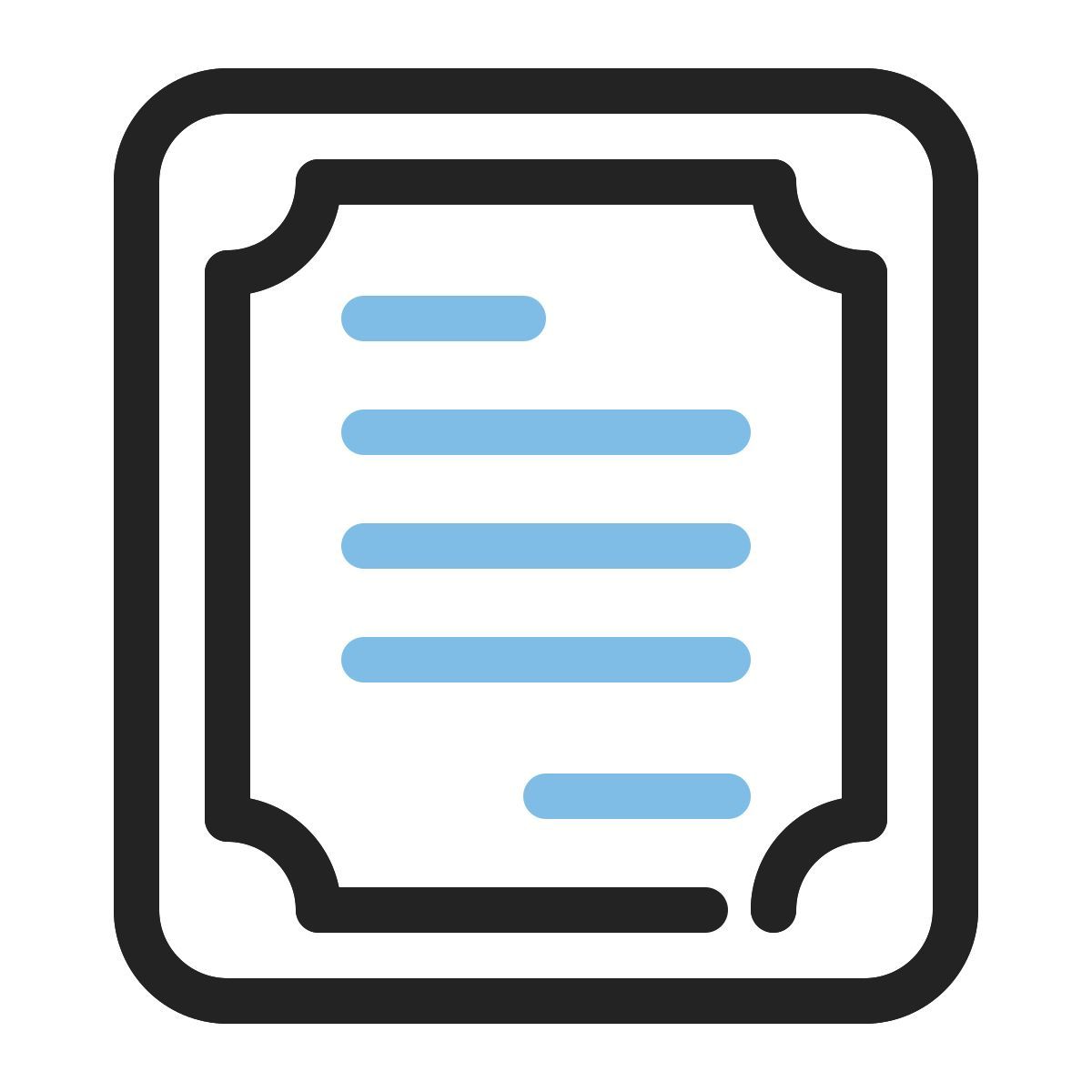 certificate icon
