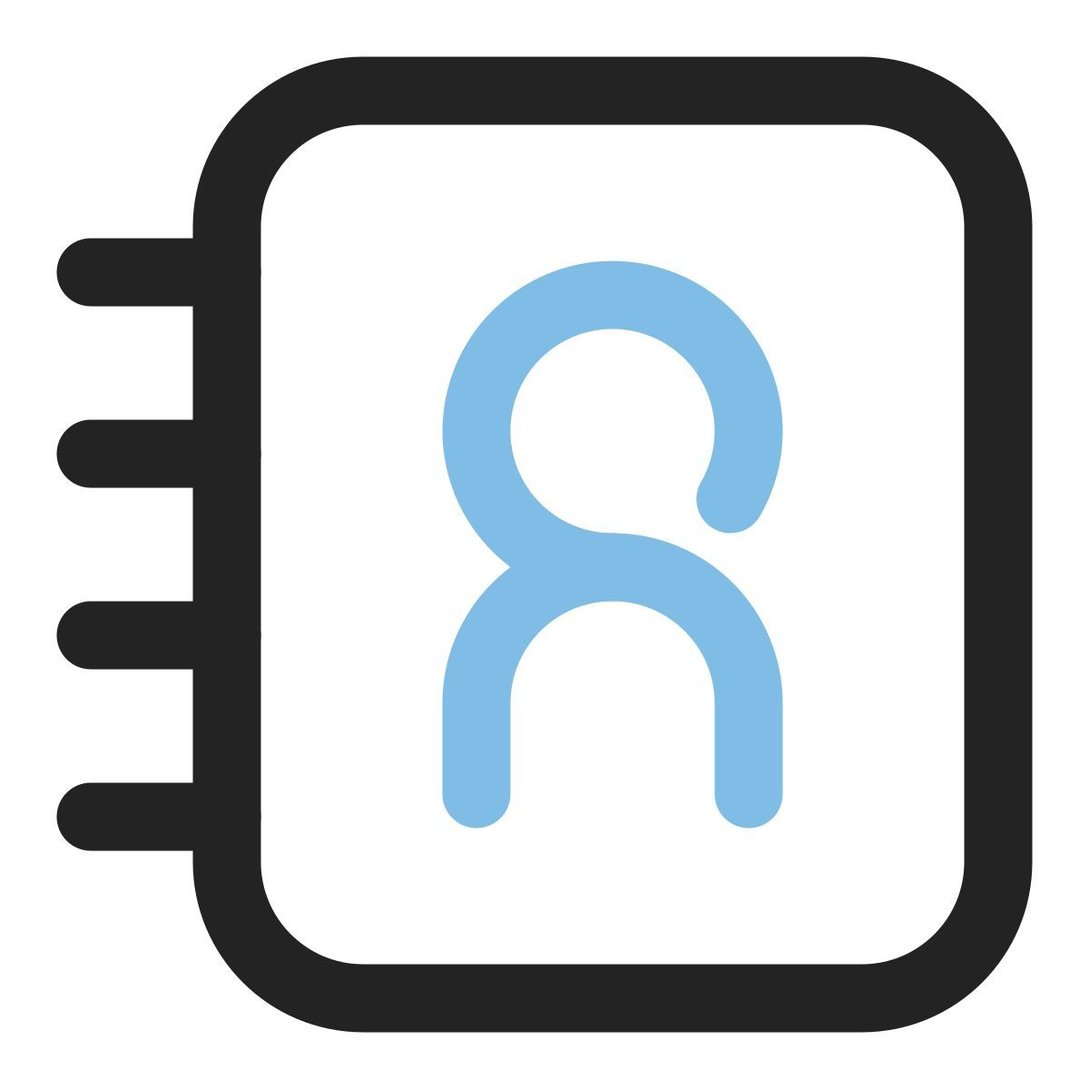 contact book icon