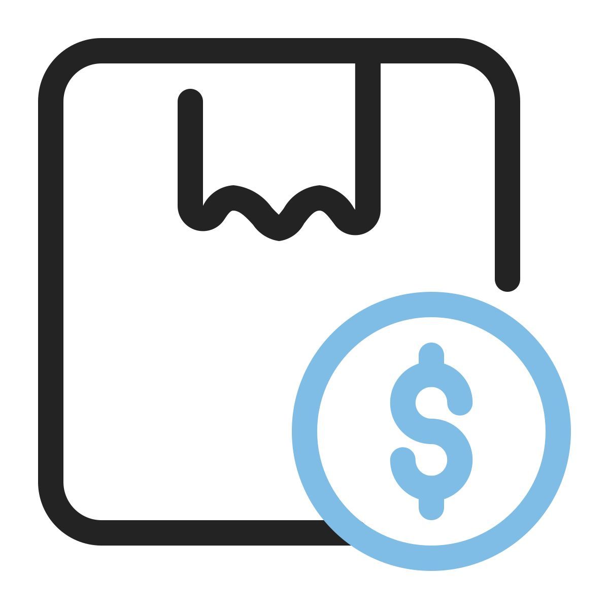 delivery cost icon