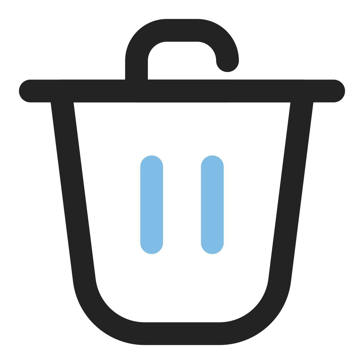 trash bin icon