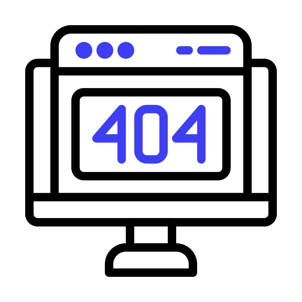error 404 icon