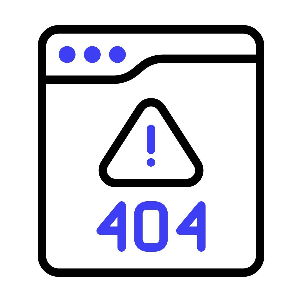 error 404 icon