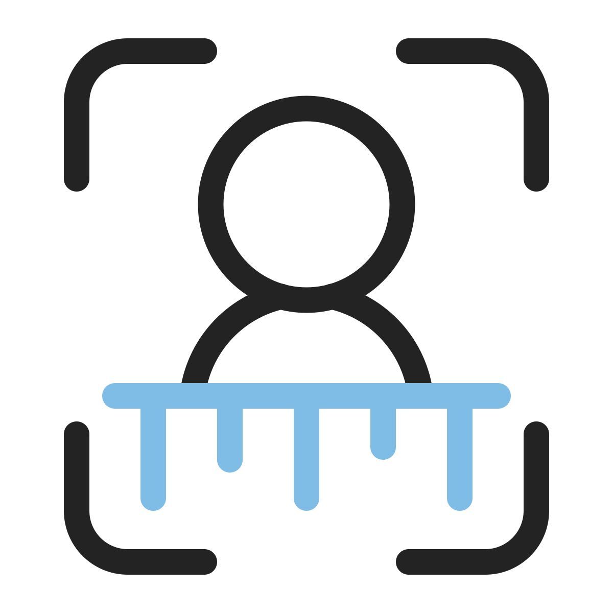 face recognition icon