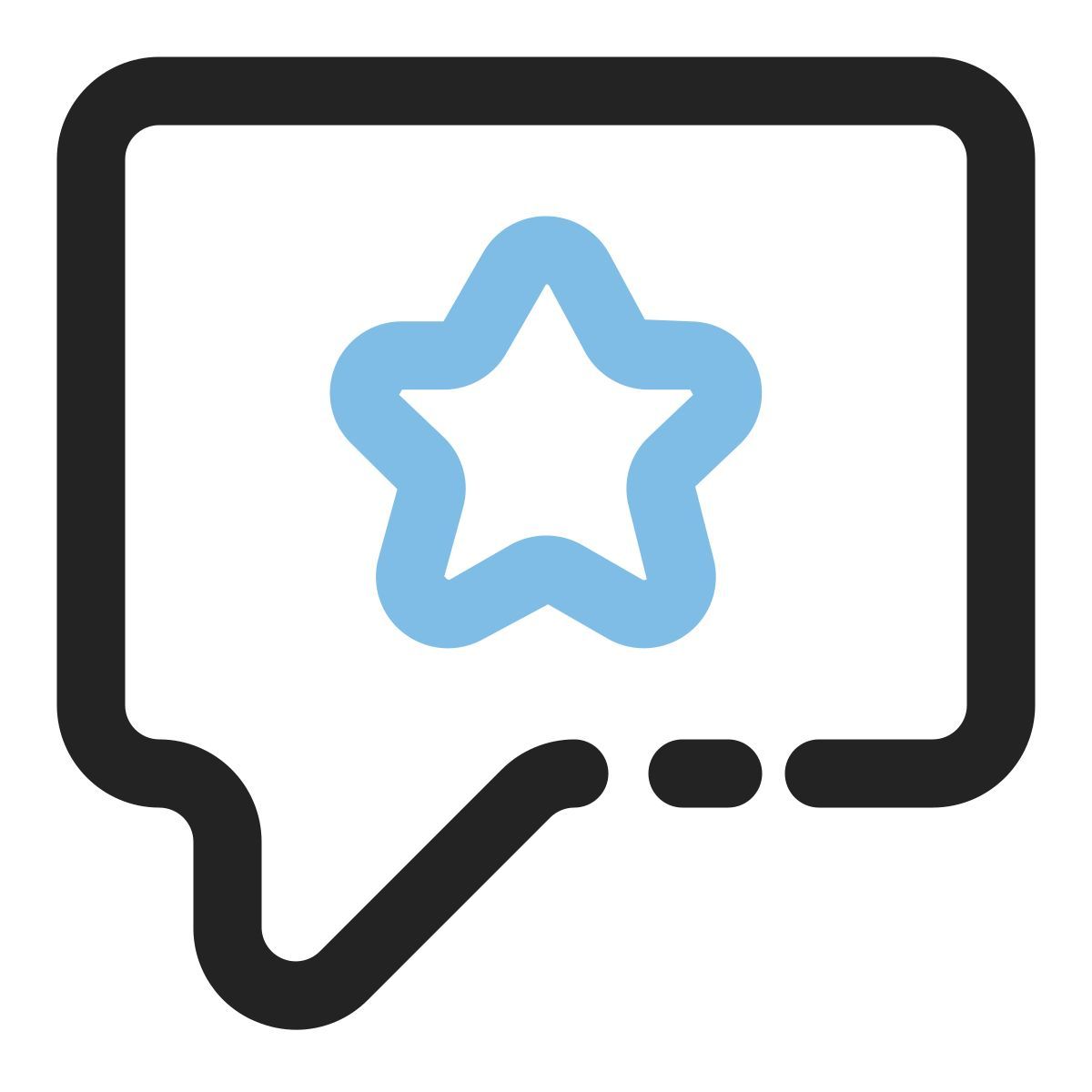 favorite message icon