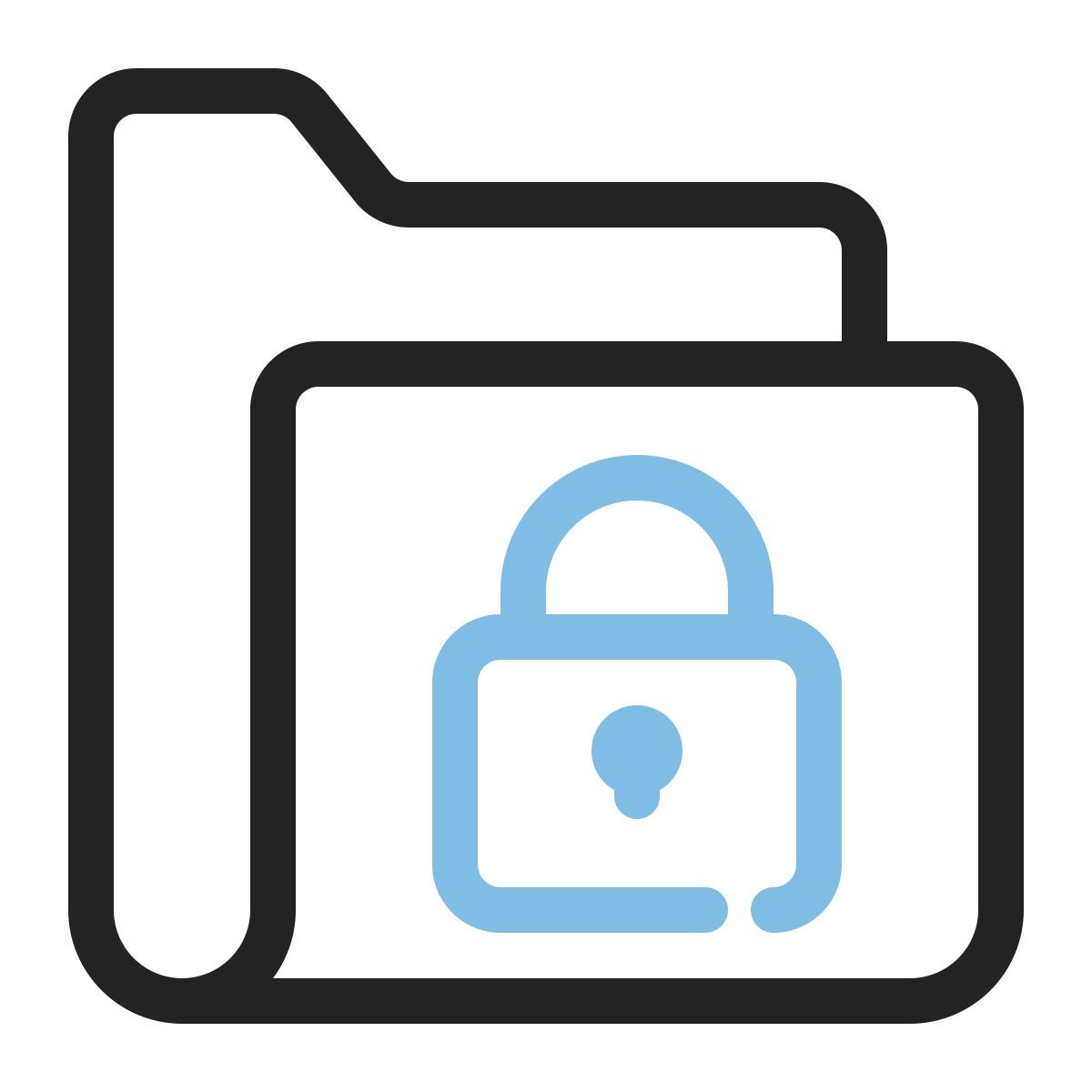 folder security icon