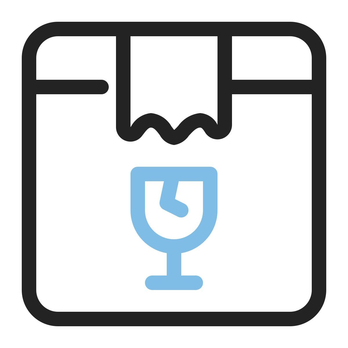 fragile icon