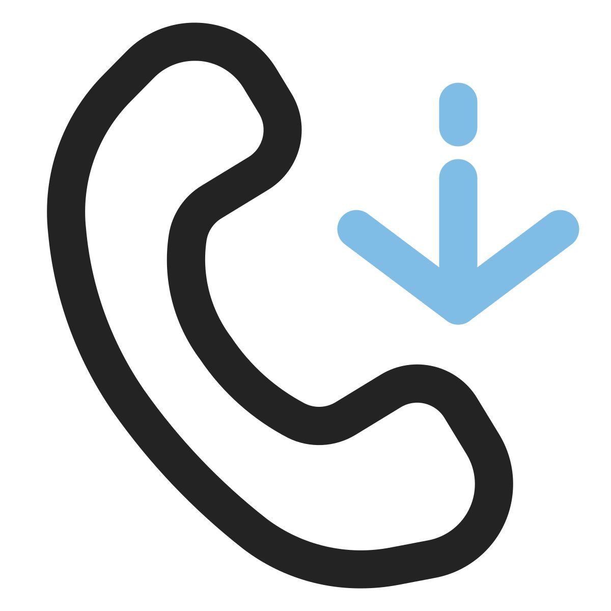 incoming call icon