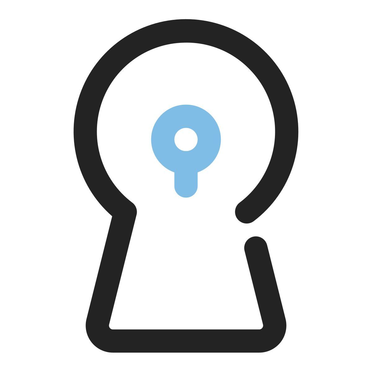 key hole icon