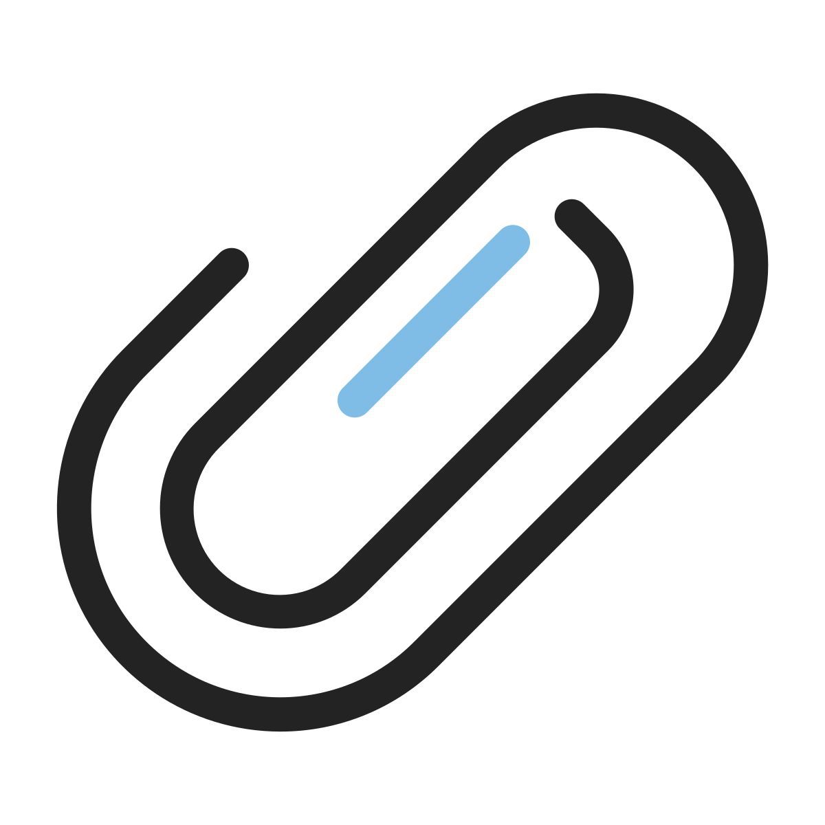 paperclip icon