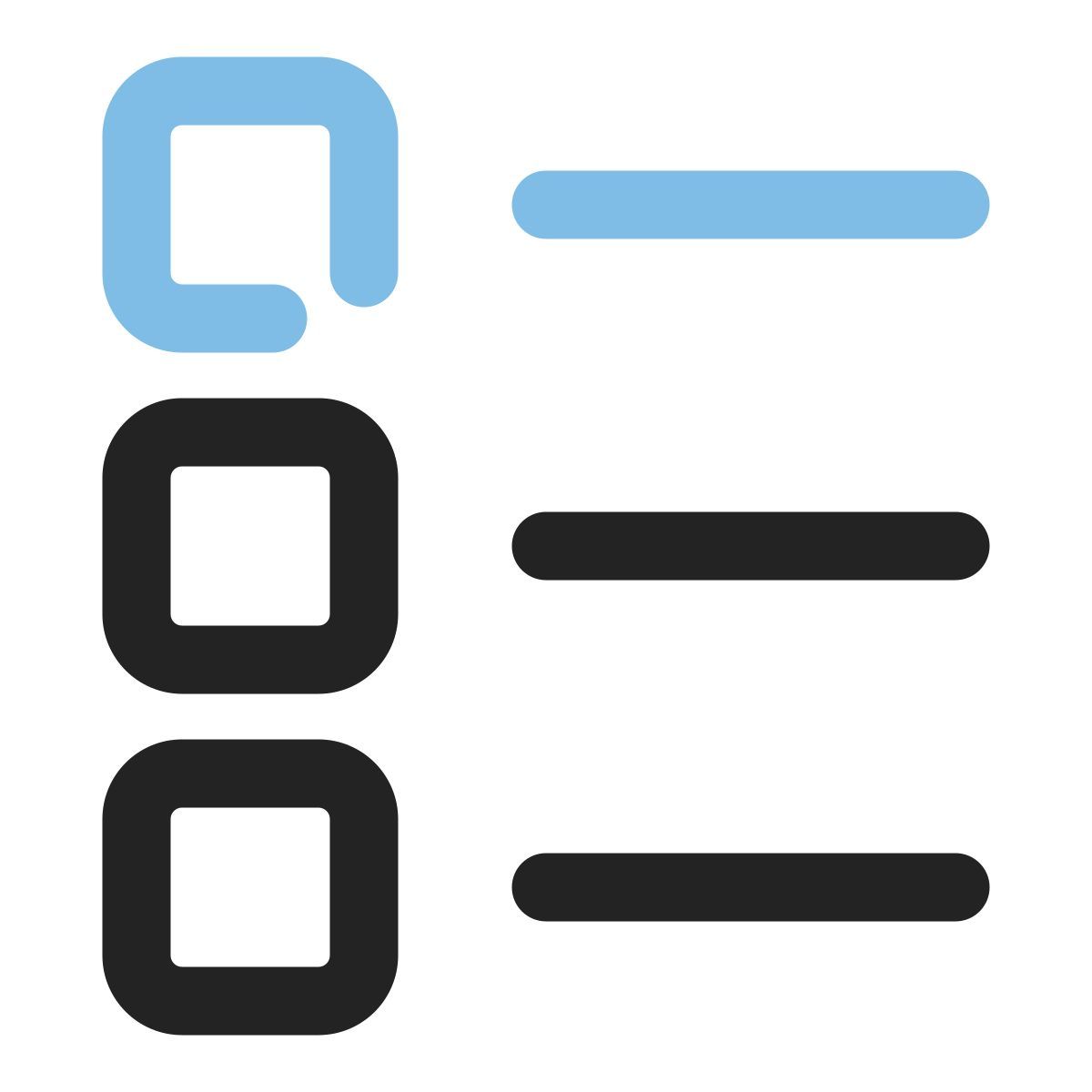 list icon