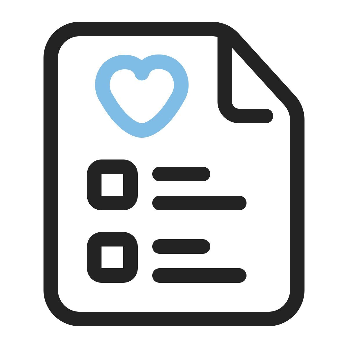 medizinischer bericht icon