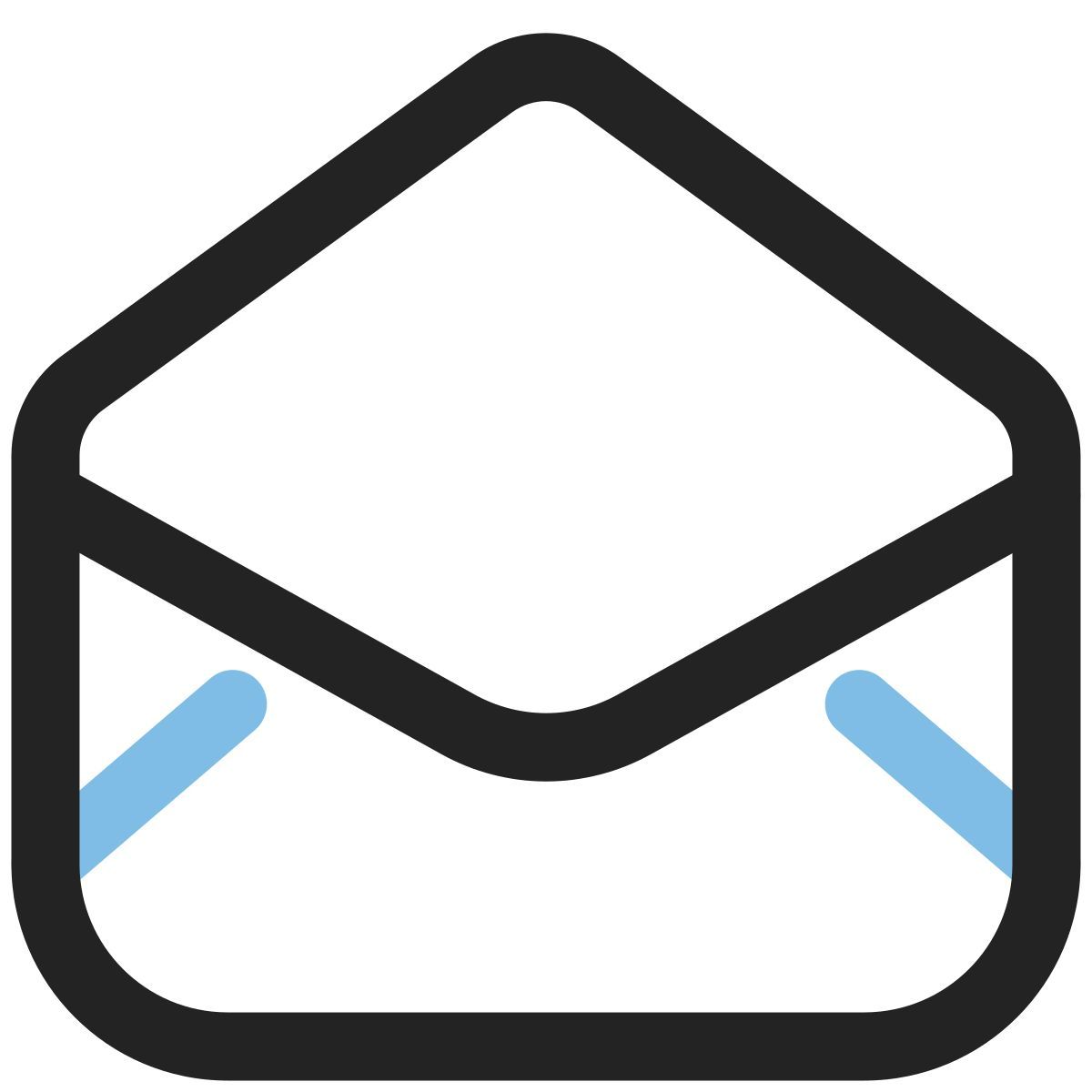 открытый конверт icon