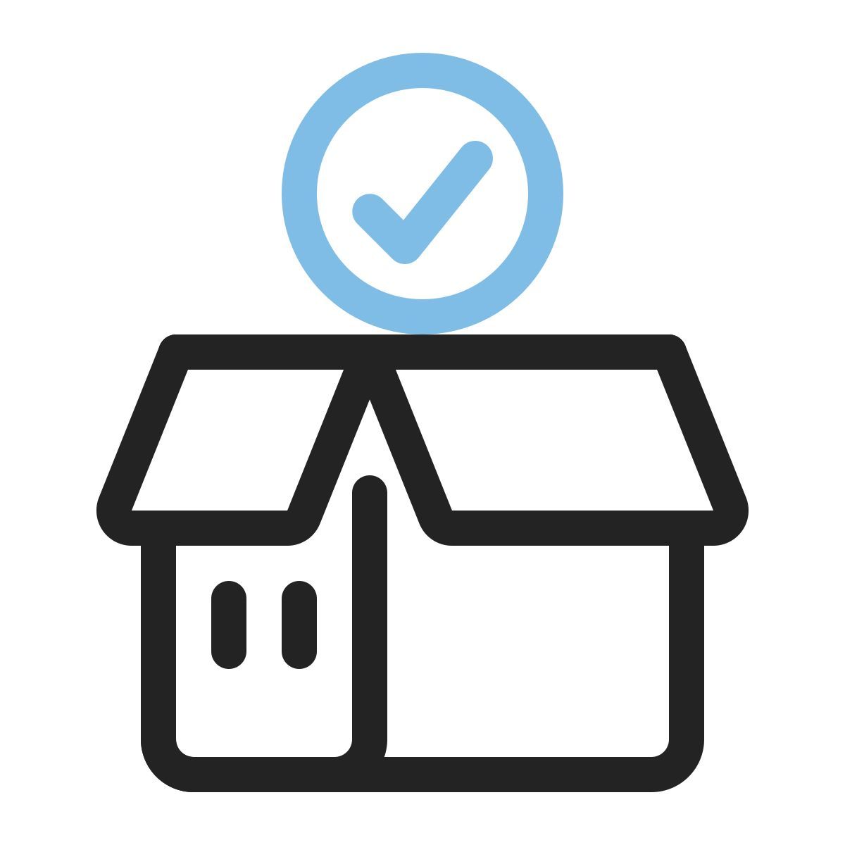 checking package icon