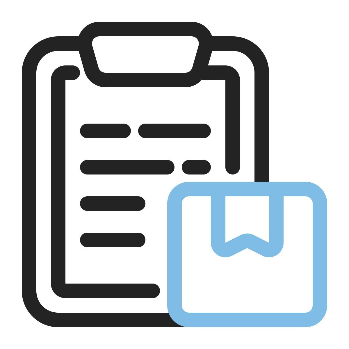 checking package icon