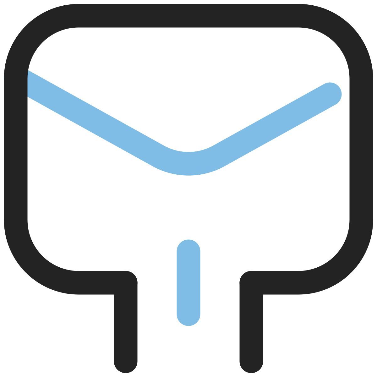envoi de courrier icon