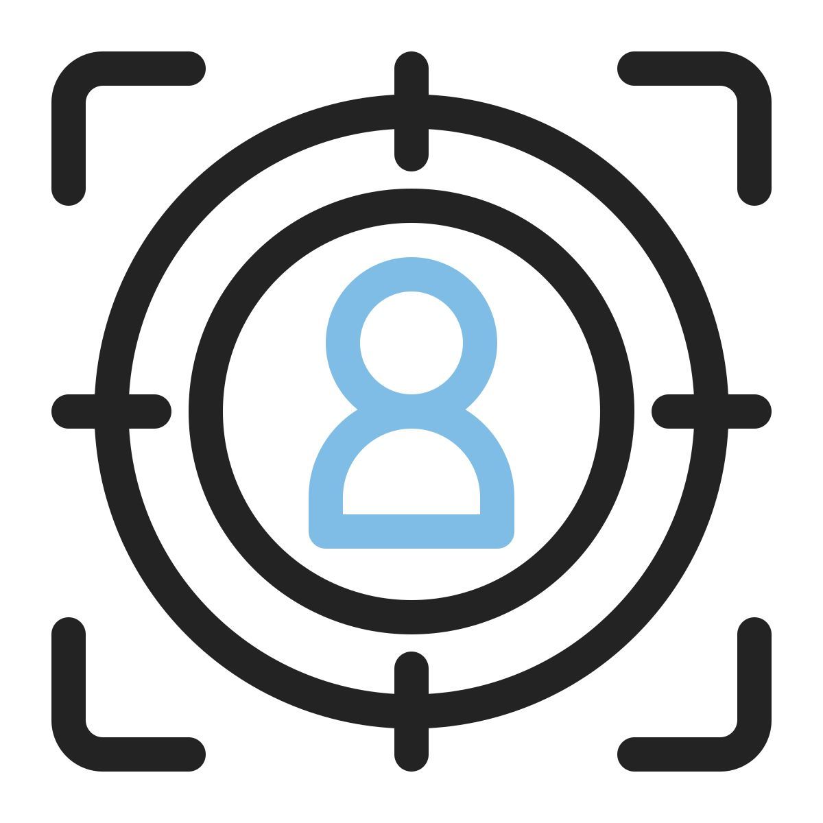 zielgerichtetes marketing icon