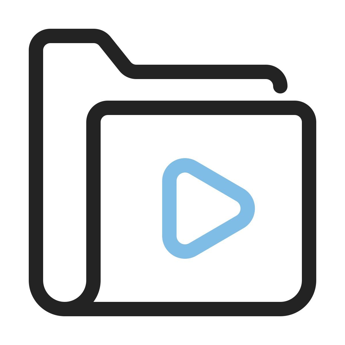 video folder icon