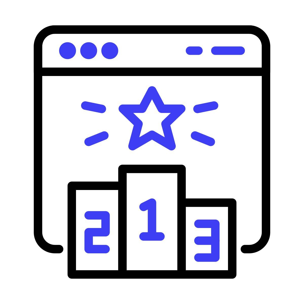 clasificación web icon