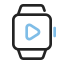 external smartwatch-media-anggara-outline-color-anggara-putra icon