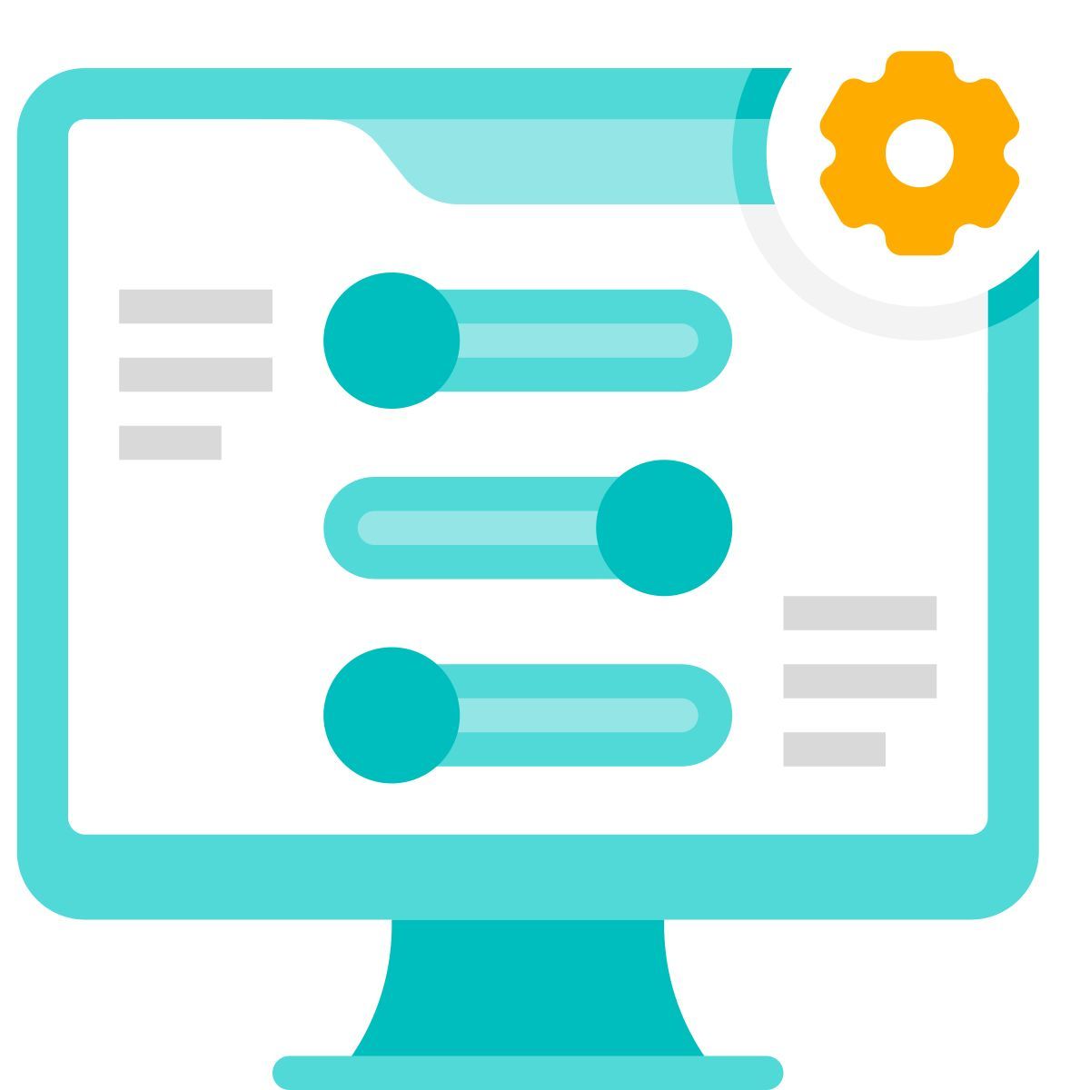 컴퓨터 설정 icon