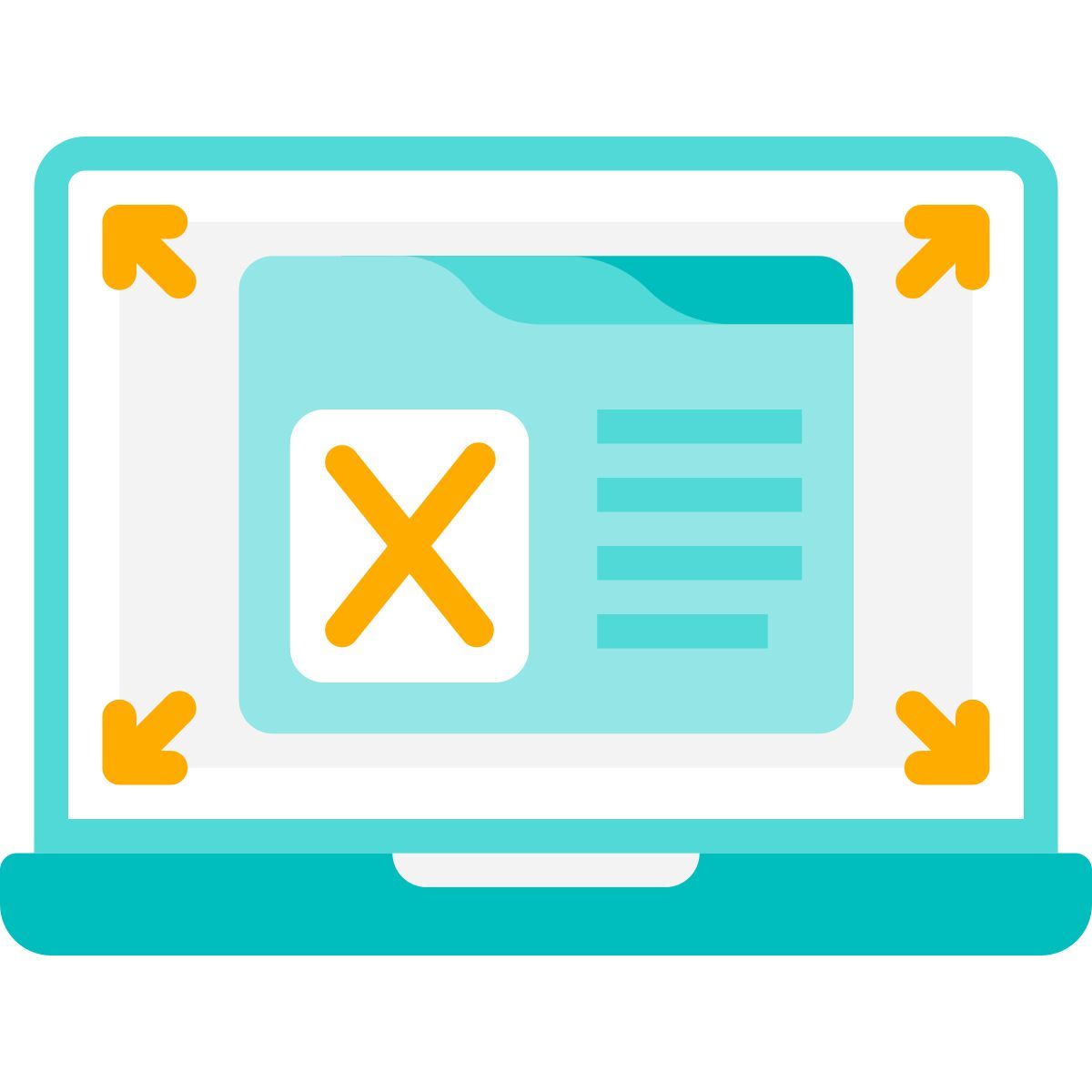 laptop full size icon