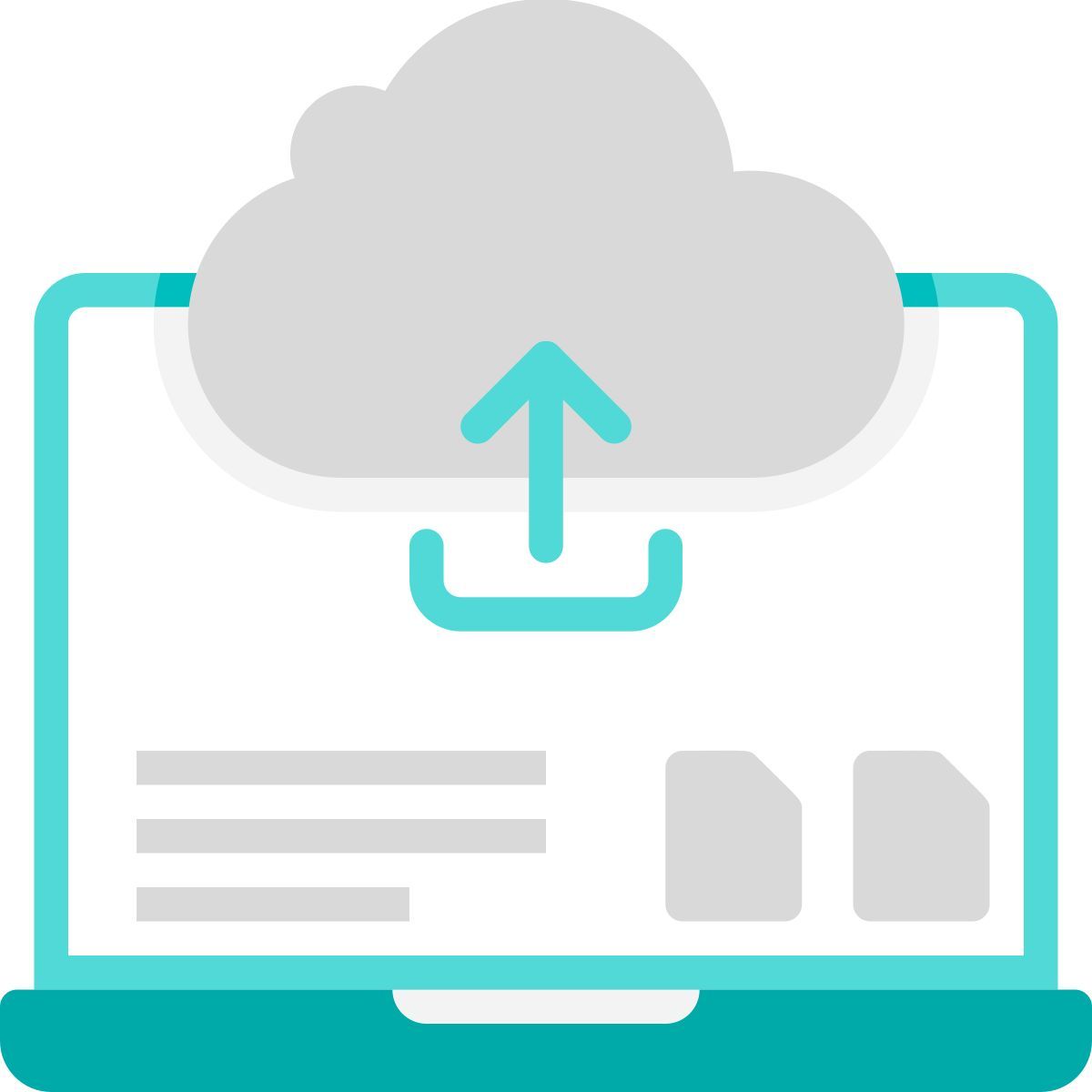 upload computer icon