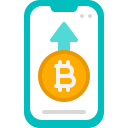 external Send-cryptocurrency-avoca-kerismaker icon