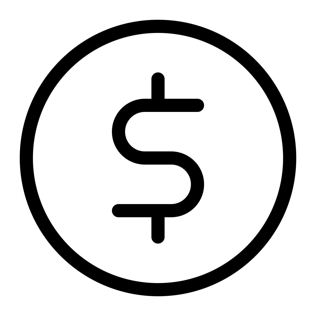 dollar argent icon