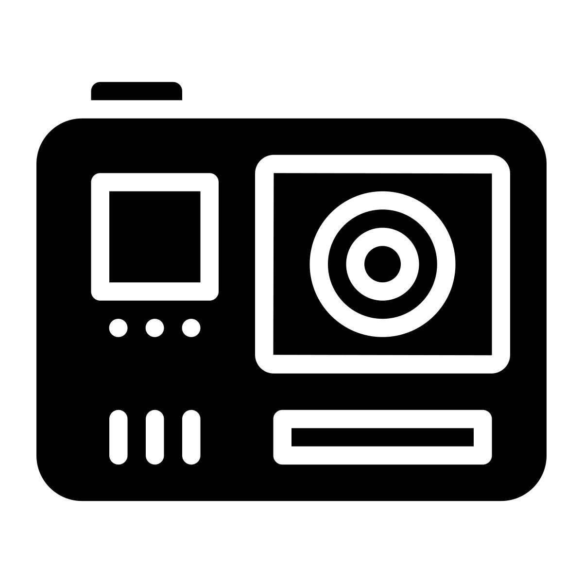 action camera icon