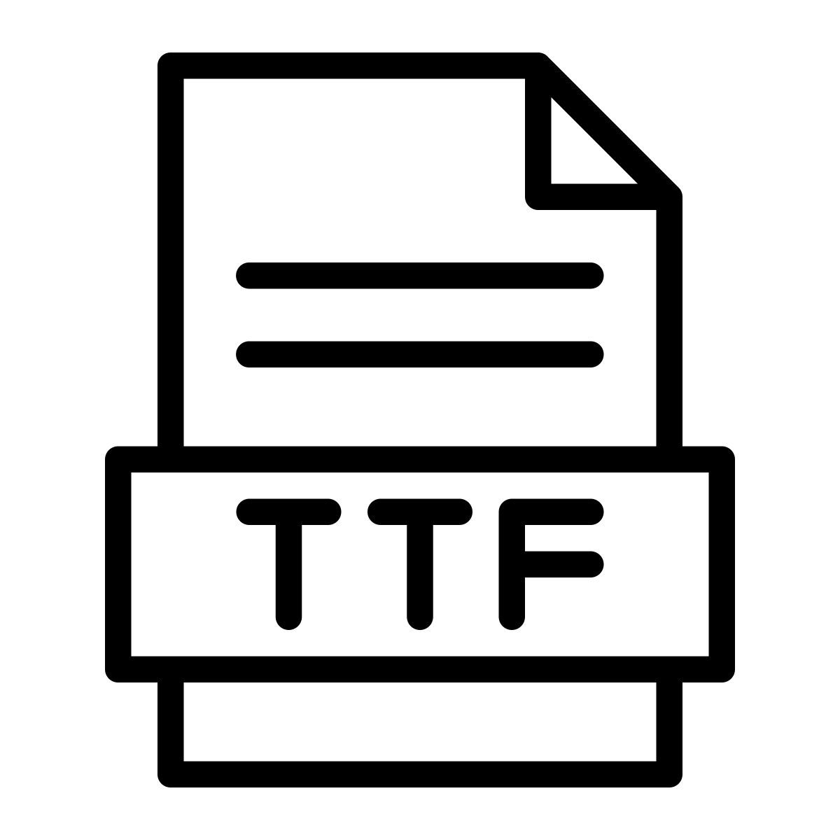 ttf icon