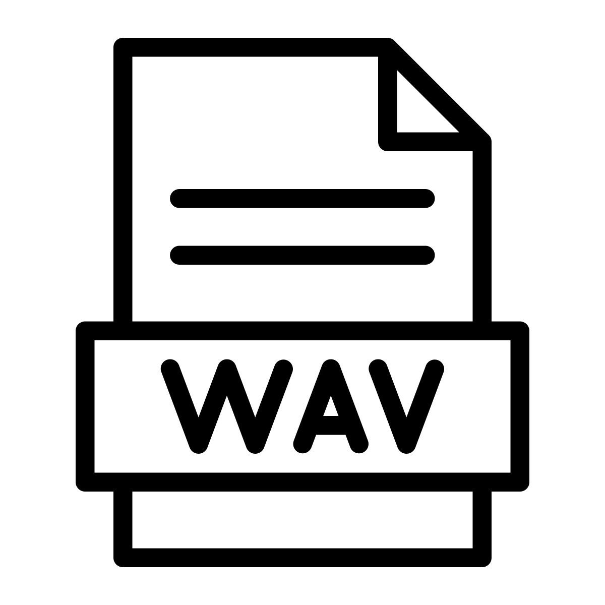 wav icon