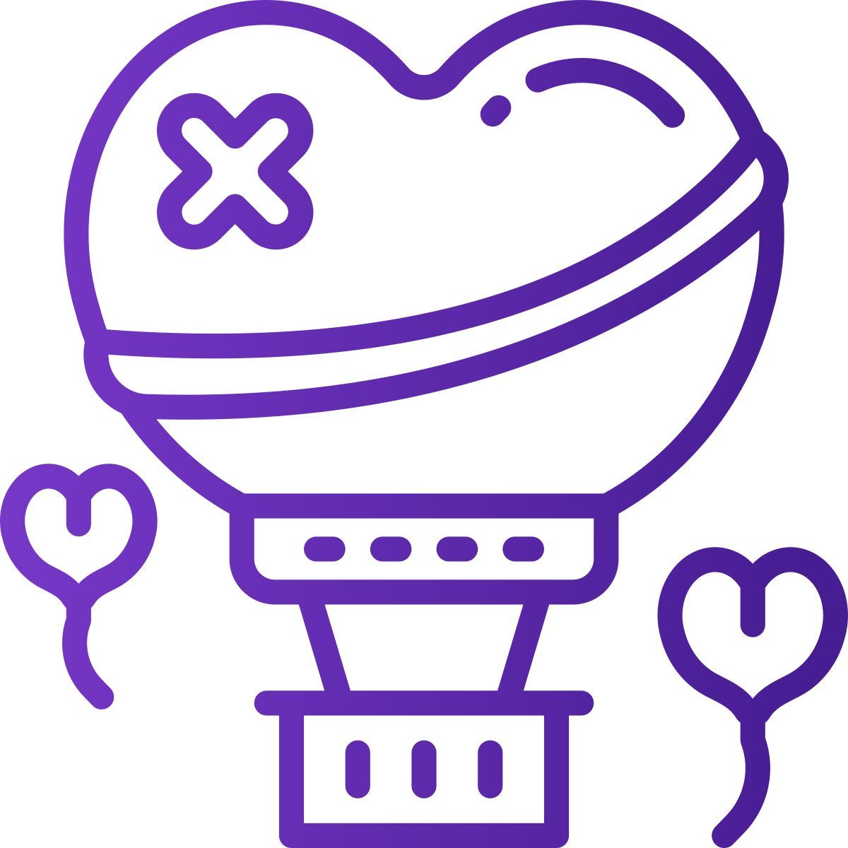air balloon icon