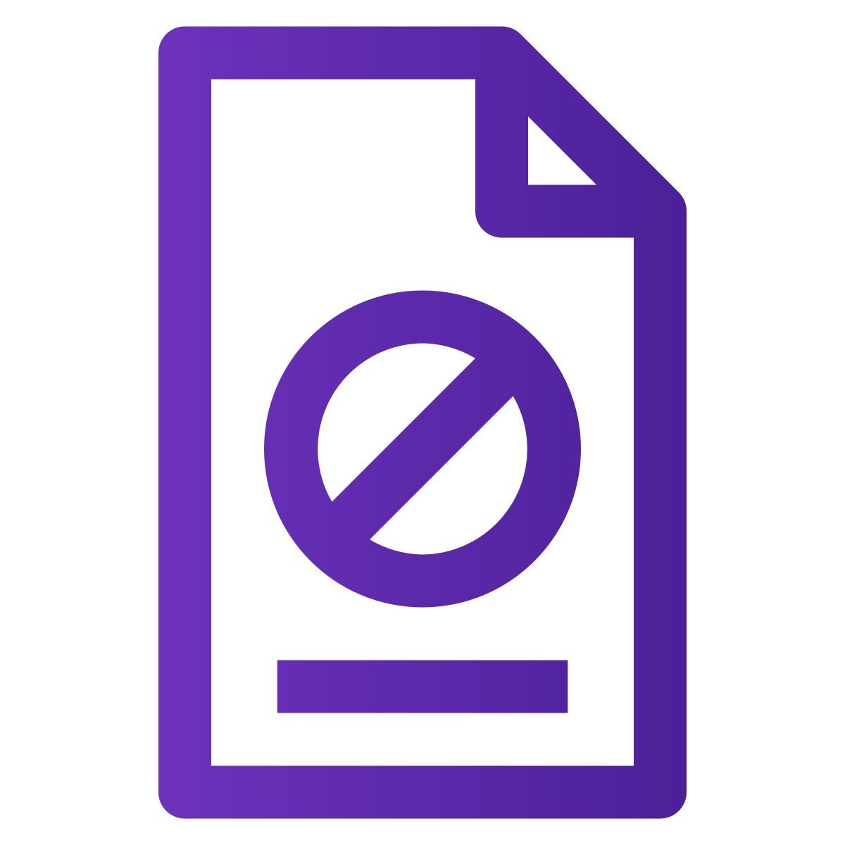 blocked icon