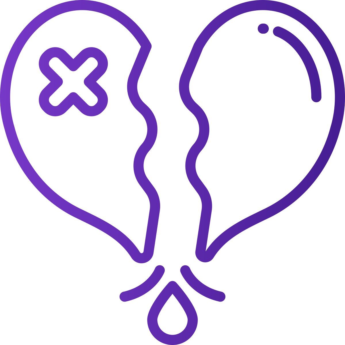 broken heart icon
