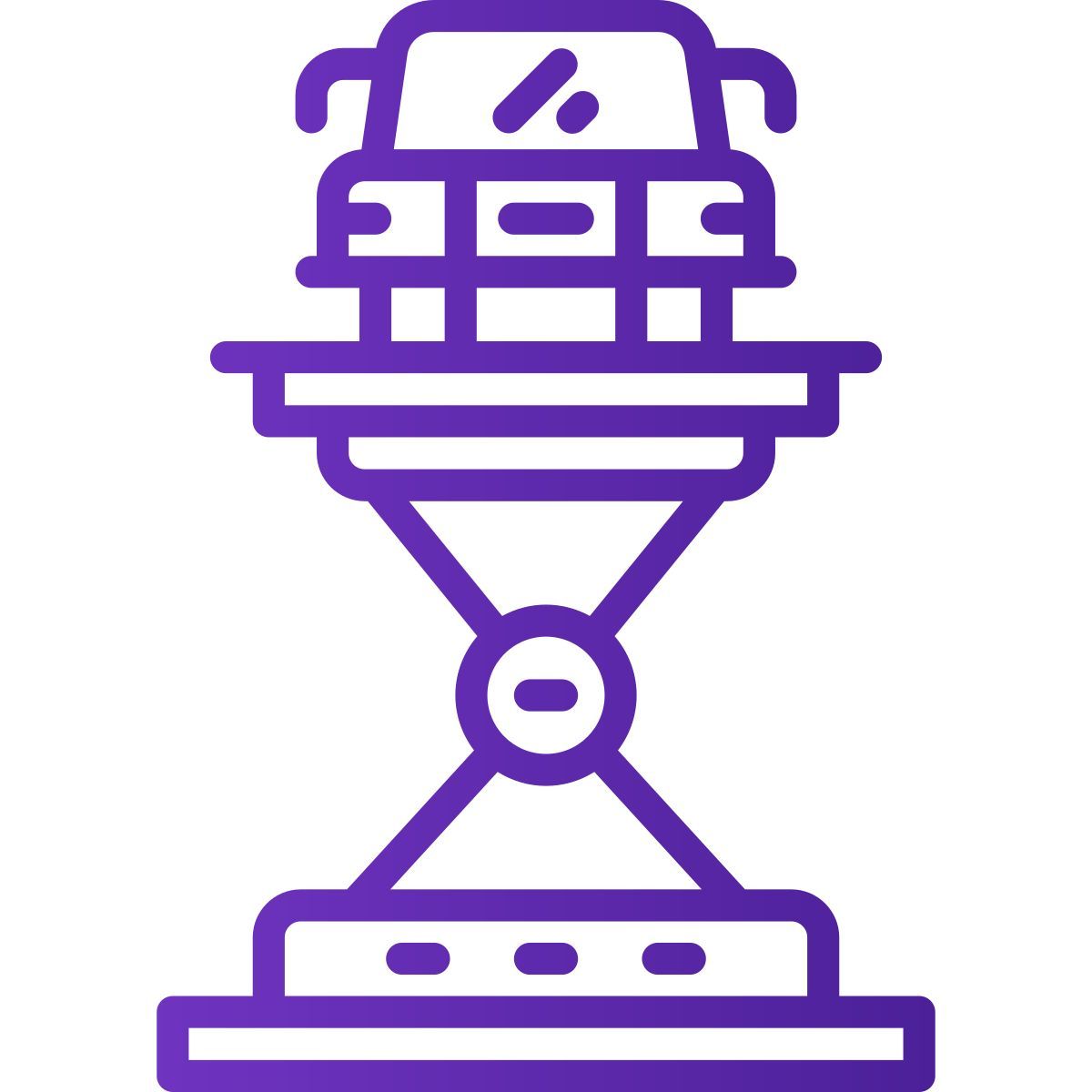 car elevator icon