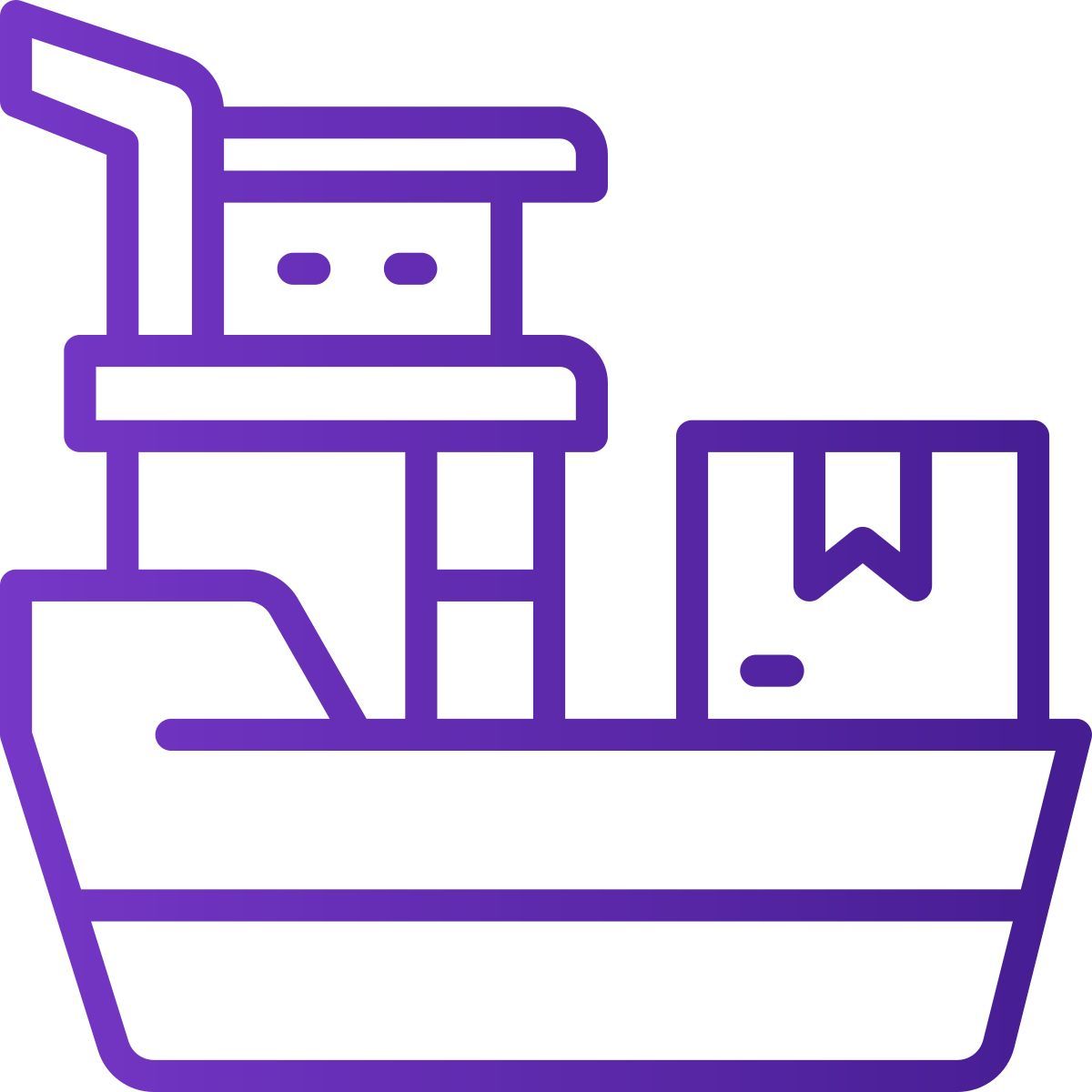 cargo ship icon