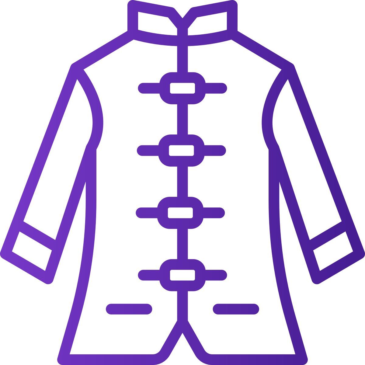 chinesse coat icon