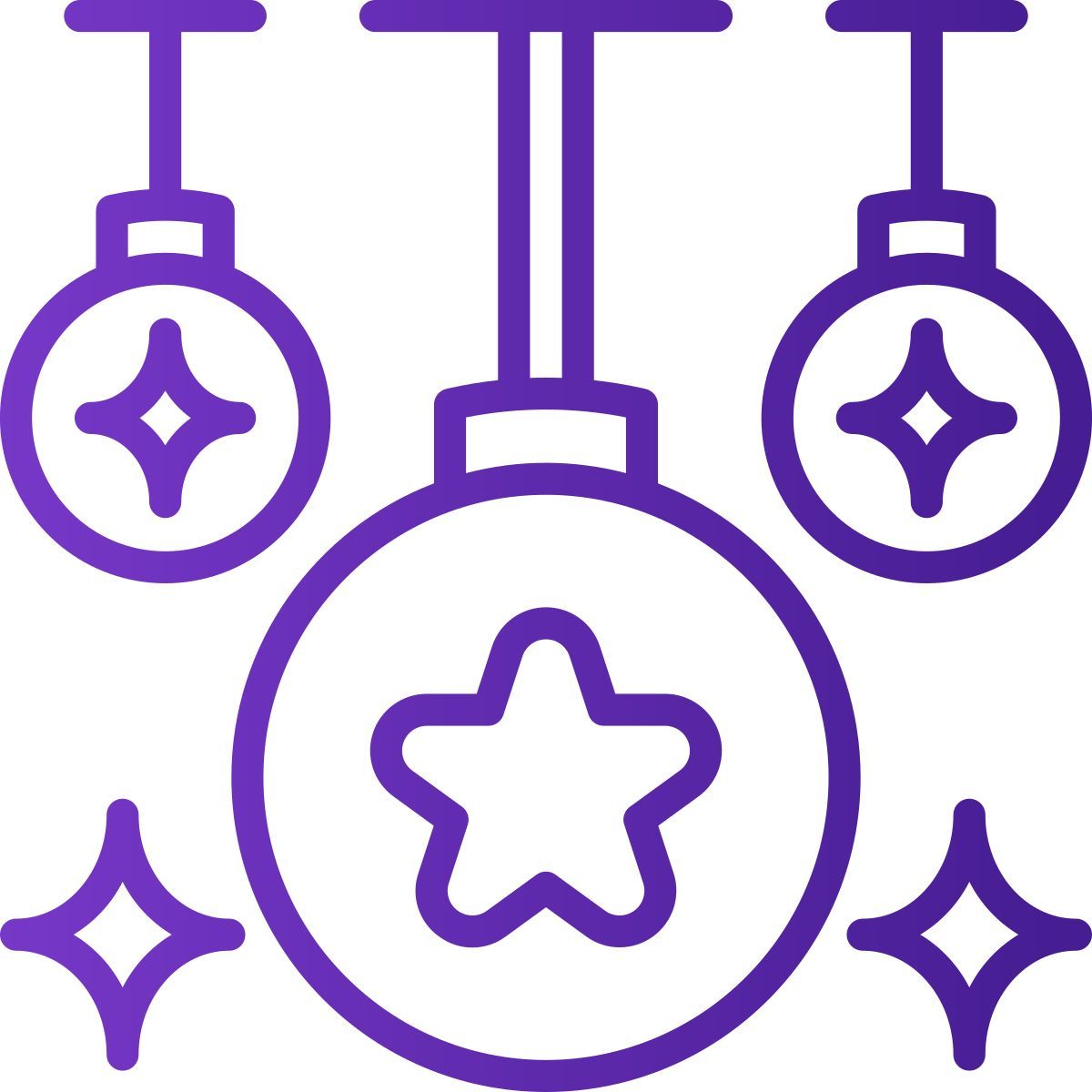bola de decoración icon