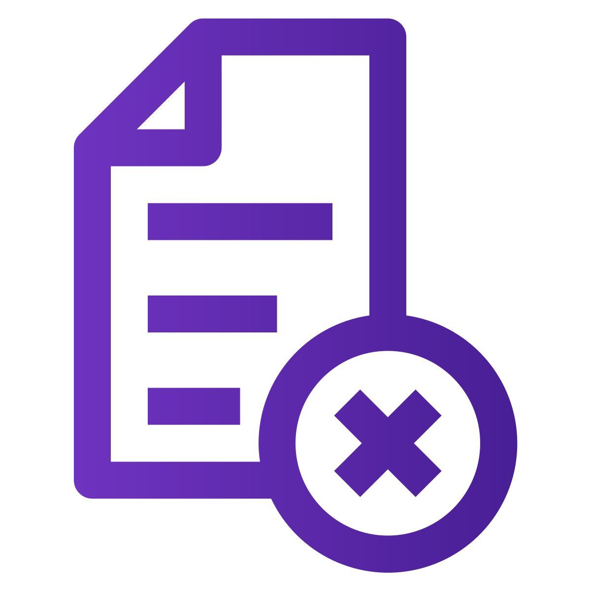 delete file icon