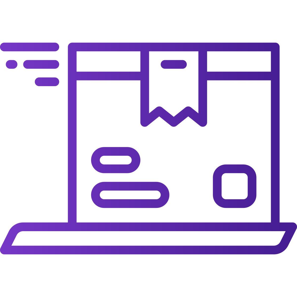 delivery box icon