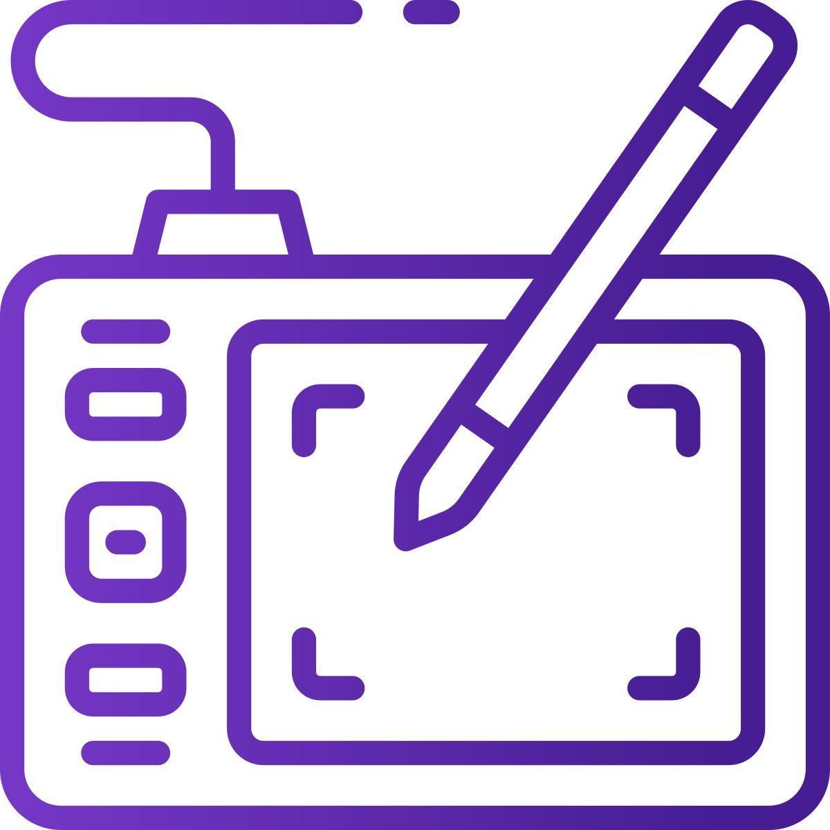 drawing tablet icon