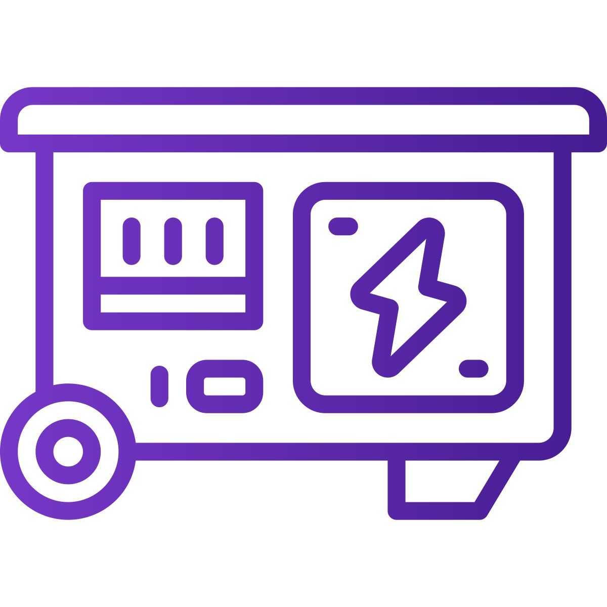 electric generator icon