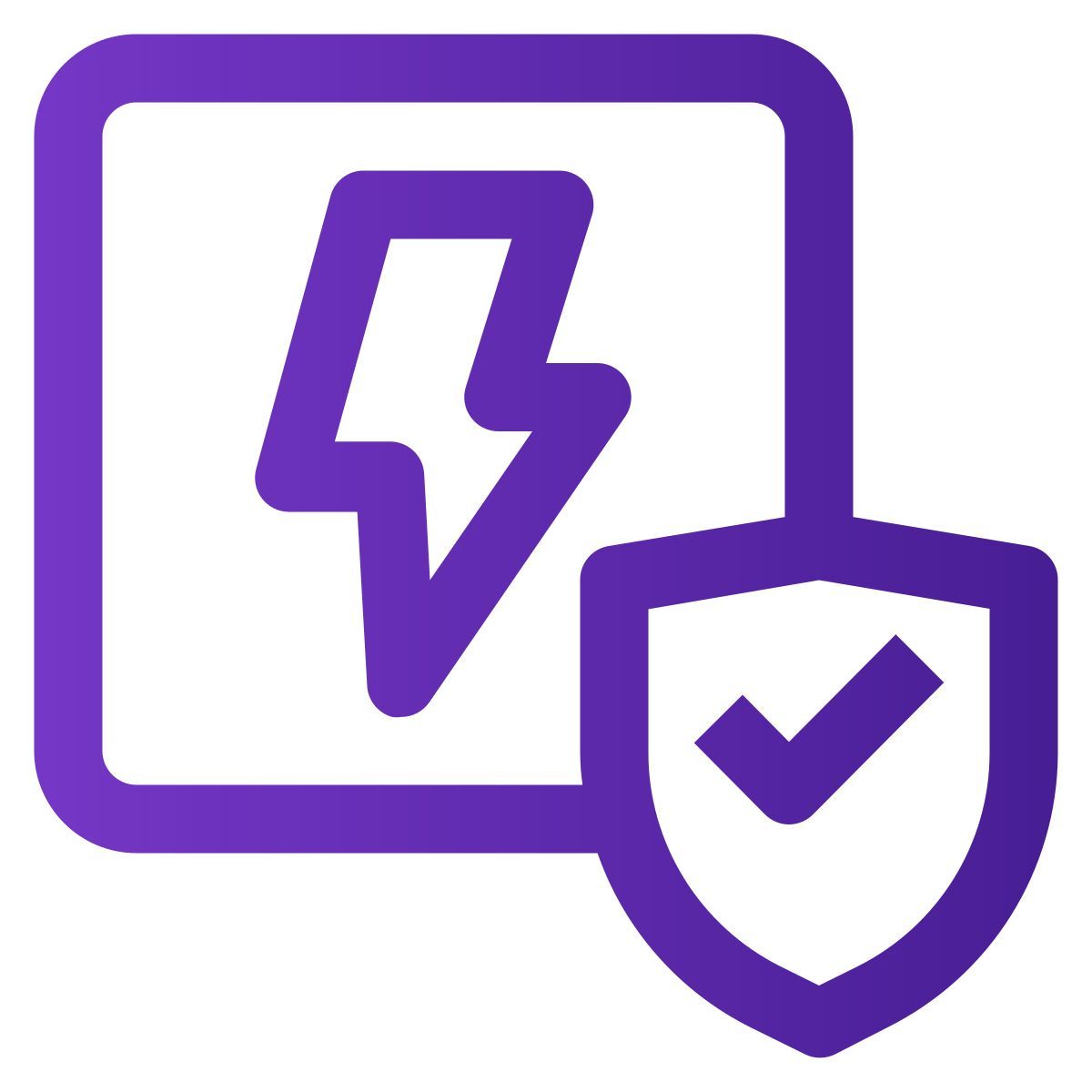 electric protection icon