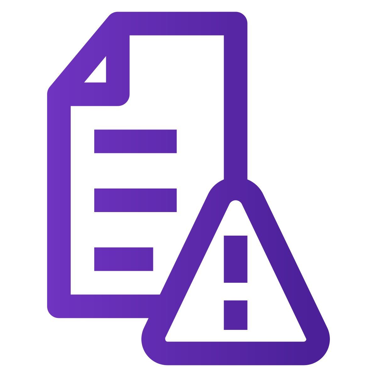 file alert icon