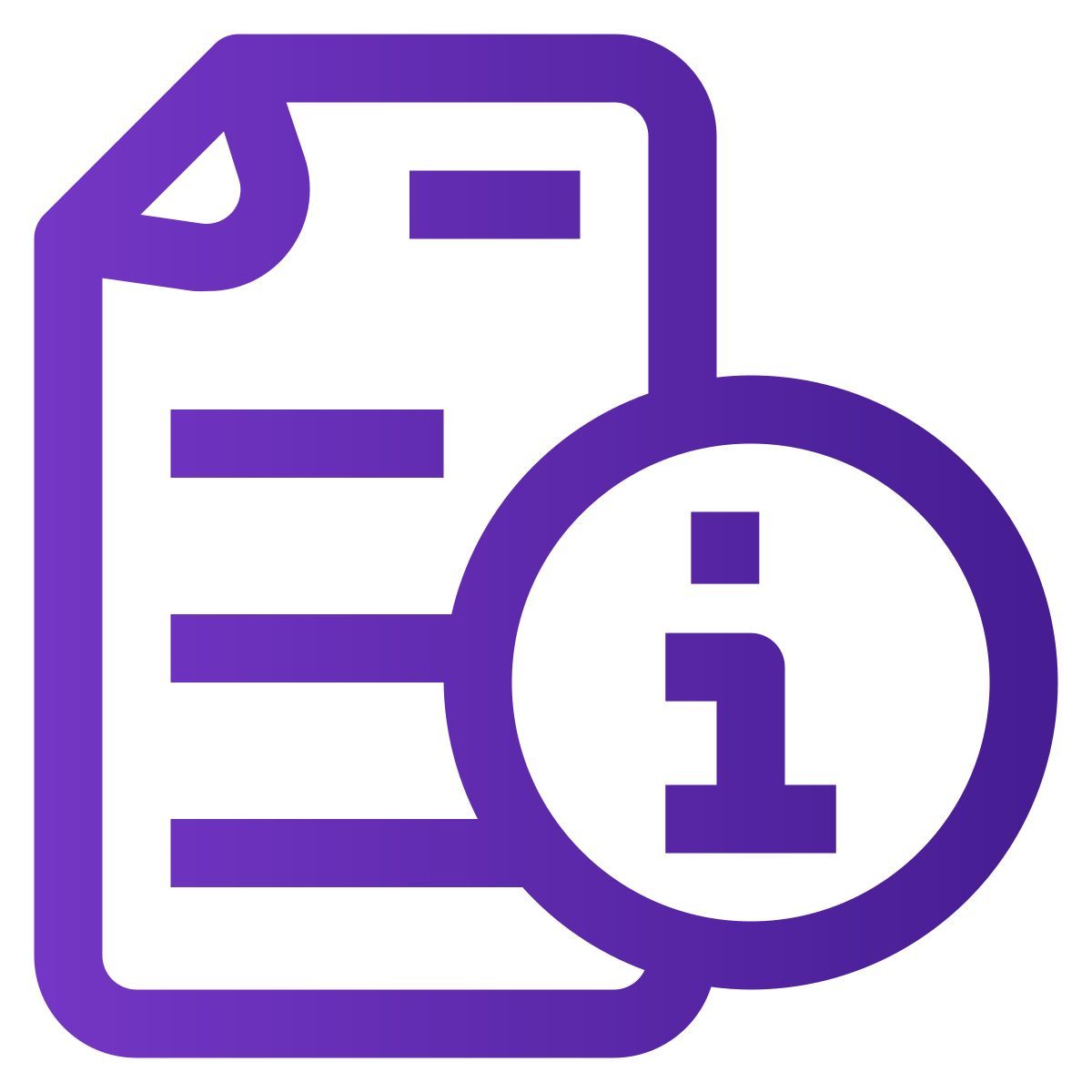file info icon