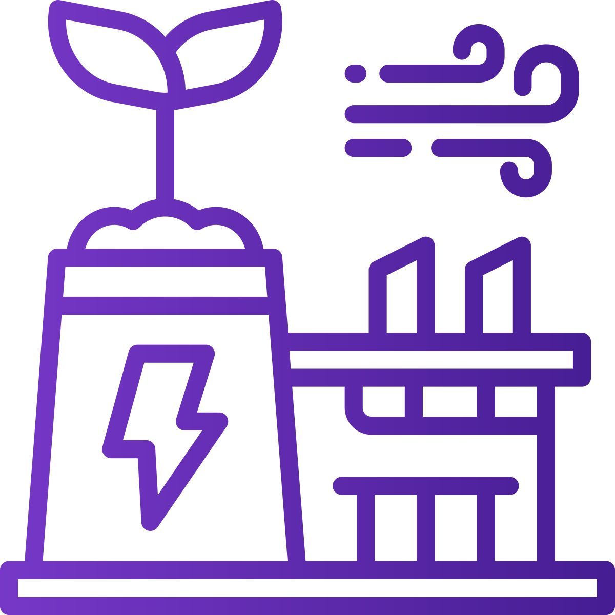 green factory icon